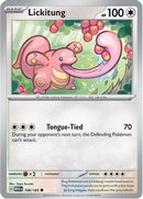 Lickitung 108  SV Scarlet & Violet 151 - Common