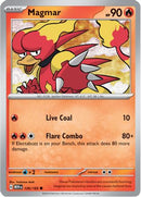 Magmar 126  - Reverse Holofoil SV Scarlet & Violet 151 - Common