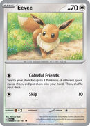 Eevee 133  SV Scarlet & Violet 151 - Common