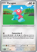 Porygon 137  SV Scarlet & Violet 151 - Common
