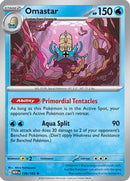 Omastar 139  - Reverse Holofoil SV Scarlet & Violet 151 - Rare