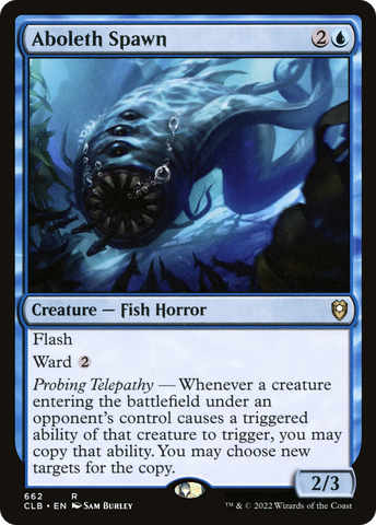 Aboleth Spawn [Commander Legends: Battle for Baldur's Gate]