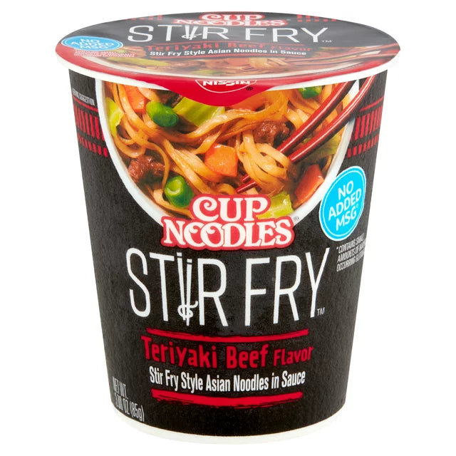 Cup Noodles: Stir Fry: Teriyaki Beef