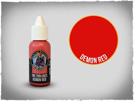 Duncan Rhodes: Two Thin Coats: Demon Red