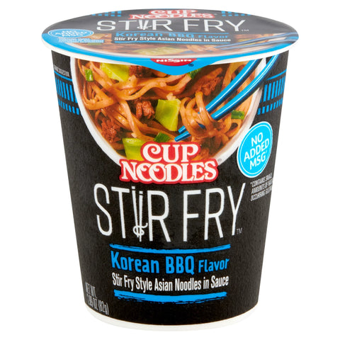 Cup Noodles: Stir Fry: Korean BBQ Flavor
