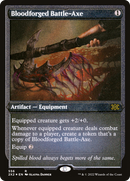 Bloodforged Battle-Axe (Foil Etched) [Double Masters 2022]