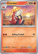 Crocalor 024  - Reverse Holofoil SV04 Paradox Rift - Uncommon