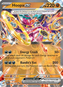 Hoopa ex 098  - Holofoil SV04 Paradox Rift - Double Rare