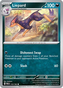 Liepard 115  - Reverse Holofoil SV04 Paradox Rift - Common