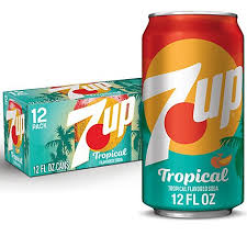 12oz Can: 7up Tropical