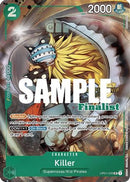 Killer (CS 2023 Top Players Pack) [Finalist] (OP01-039) - One Piece Promotion Cards Foil
