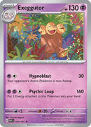 Exeggutor 024  - Reverse Holofoil SV Paldean Fates - Rare