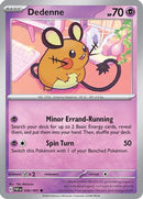 Dedenne 036  - Reverse Holofoil SV Paldean Fates - Common
