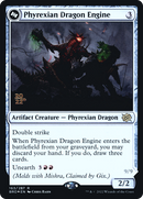 Phyrexian Dragon Engine [The Brothers' War Prerelease Promos]