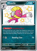 Weavile (183/091) [Scarlet & Violet: Paldean Fates]