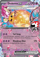 Dedenne ex 093/193  - Holofoil Prize Pack Series Cards - Double Rare