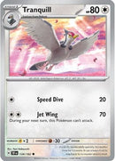 Tranquill 134  - Reverse Holofoil SV05 Temporal Forces - Common