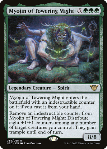 Myojin of Towering Might [Kamigawa: Neon Dynasty Commander]