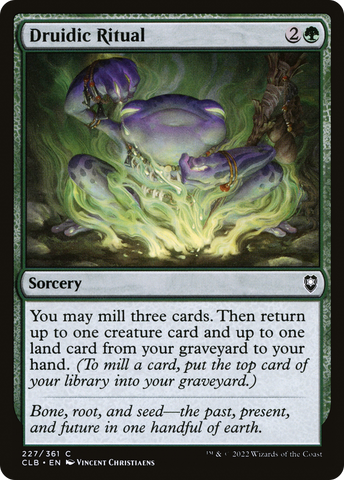 Druidic Ritual [Commander Legends: Battle for Baldur's Gate]