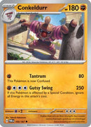 Conkeldurr 105  - Reverse Holofoil SV06 Twilight Masquerade - Uncommon