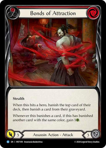 Bonds of Attraction (Red) [MST109] (Part the Mistveil)  Rainbow Foil