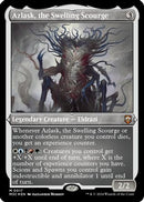Azlask, the Swelling Scourge (Foil Etched) [Modern Horizons 3 Commander]