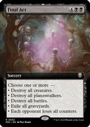 Final Act (Extended Art) (Ripple Foil) [Modern Horizons 3 Commander]