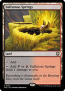 Sulfurous Springs (Ripple Foil) [Modern Horizons 3 Commander]