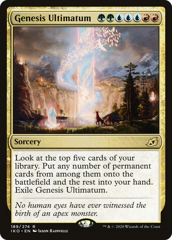 Genesis Ultimatum [Ikoria: Lair of Behemoths]