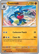 Toxicroak 024  - Reverse Holofoil SV Shrouded Fable - Common