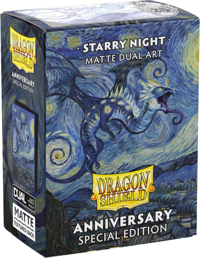 Dragon Shield: Standard 100ct Sleeves - Starry Night
