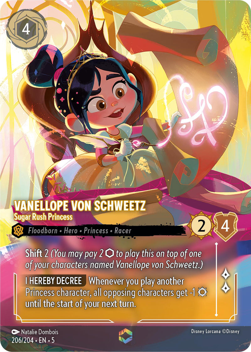 Vanellope von Schweetz Sugar Rush Princess (Enchanted) (206/204) [Sh