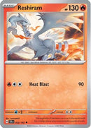 Reshiram 022  - Reverse Holofoil SV07 Stellar Crown - Uncommon