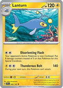 Lanturn 049  - Reverse Holofoil SV07 Stellar Crown - Uncommon