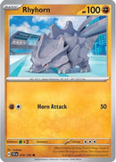Rhyhorn 074  - Reverse Holofoil SV07 Stellar Crown - Common
