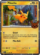 Pikachu (Cosmos Holo) 018/091  - Holofoil Trick or Trade BOOster Bundle 2024 - Holo Rare