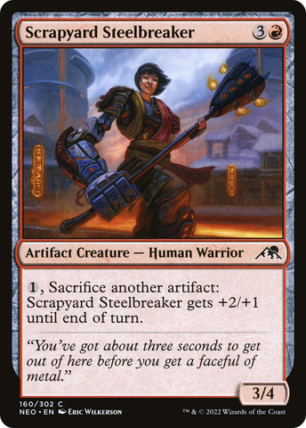 Scrapyard Steelbreaker [Kamigawa: Neon Dynasty]