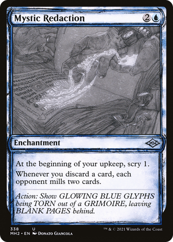 Mystic Redaction (Sketch) [Modern Horizons 2]