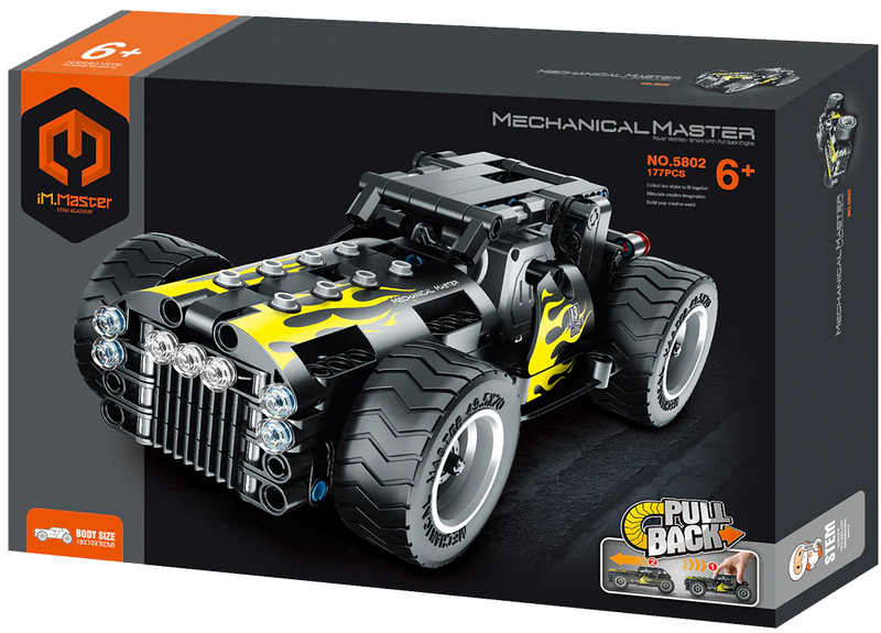 iM.Master: Yellow Pull Back Car