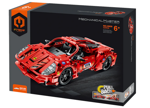 iM.Master: Pull Back Super Car Red