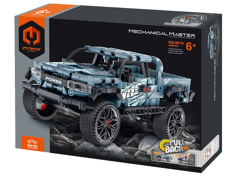 iM.Master: Pull Back Pickup Truck Blue