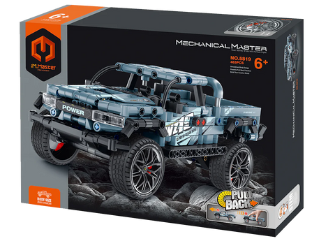 iM.Master: Pull Back Pickup Truck Blue