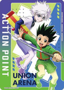 Action Point Card (AP02) (Killua Zoldyck/Gon Freecss) (UE02BT/HTR-1-AP02) - UE02BT HUNTER X HUNTER