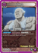 Zebro (UEPR/HTR-1-058) - UE02BT HUNTER X HUNTER Release Event Cards