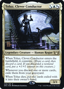 Toluz, Clever Conductor [Streets of New Capenna Prerelease Promos]