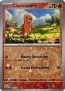 Charmander (Reverse Cosmos Holo)  004/165  - Holofoil Miscellaneous Cards & Products - Promo