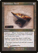 Semblance Anvil (Retro Schematic) (Serialized) [The Brothers' War Retro Artifacts]