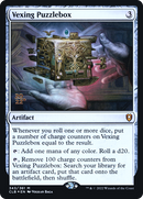 Vexing Puzzlebox [Commander Legends: Battle for Baldur's Gate Prerelease Promos]