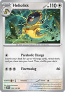 Heliolisk 155  - Reverse Holofoil SV08 Surging Sparks - Common