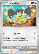 Helioptile 154  - Reverse Holofoil SV08 Surging Sparks - Common